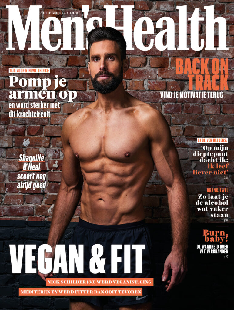 Men's Health cover door Jasper Schmitz