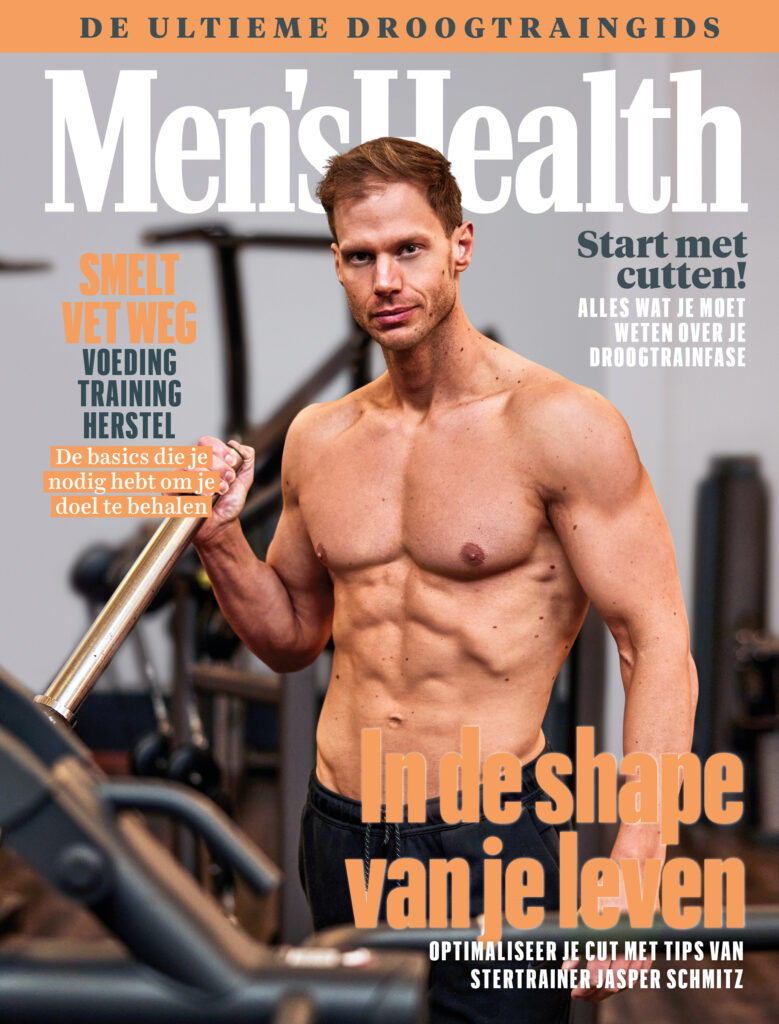 Men's Health cover door Jasper Schmitz