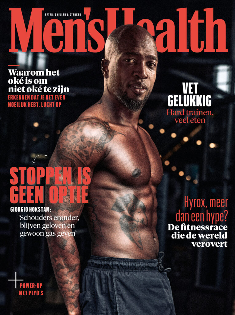 Men's Health cover door Jasper Schmitz