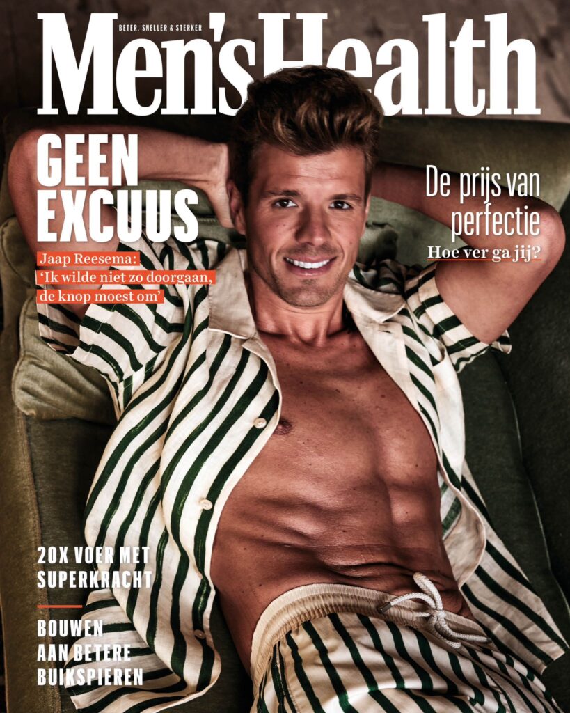 Men's Health cover door Jasper Schmitz