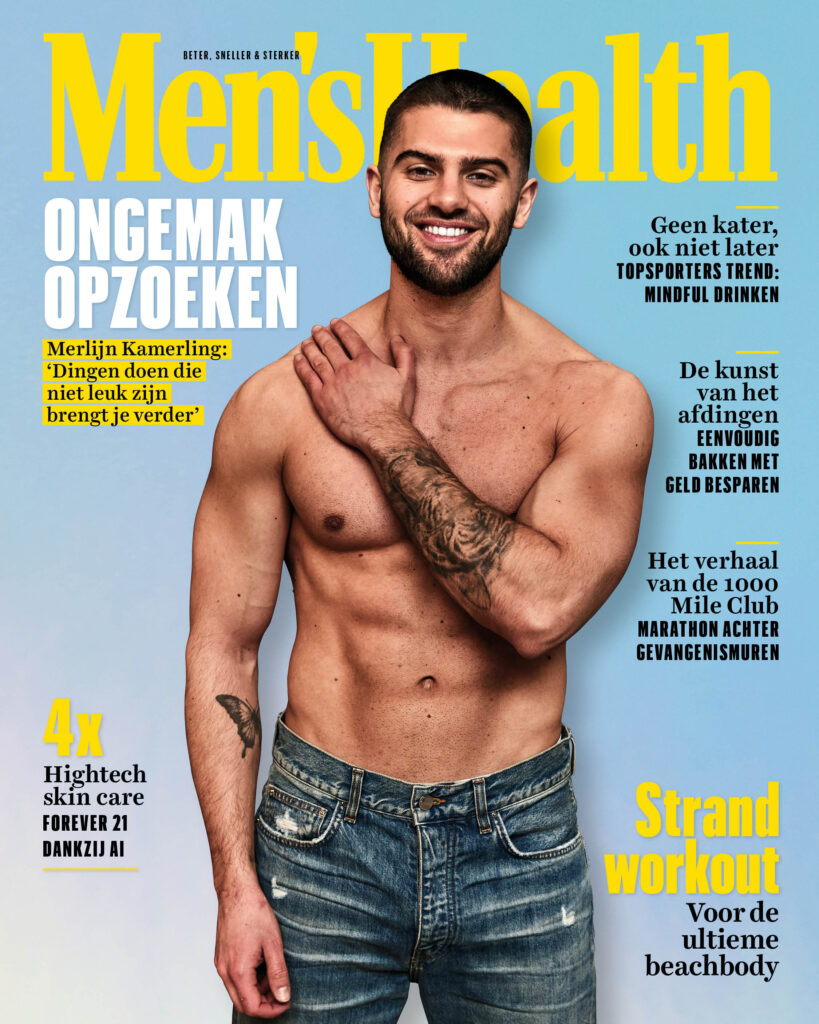 Men's Health cover door Jasper Schmitz