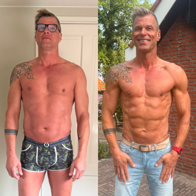 Transformatie van Sanne in 12 weken