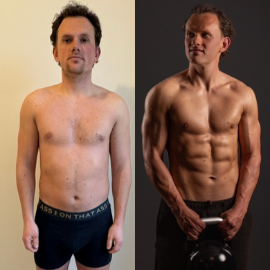 Transformatie van Mark in 12 weken